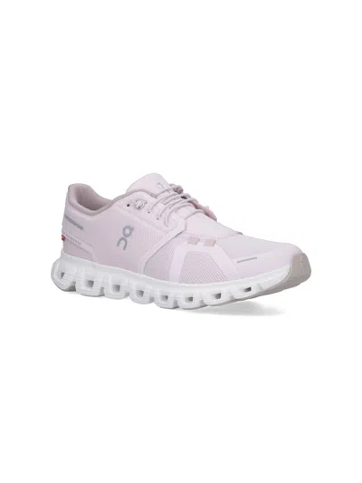 On Cloud 6 Sneakers In Pink