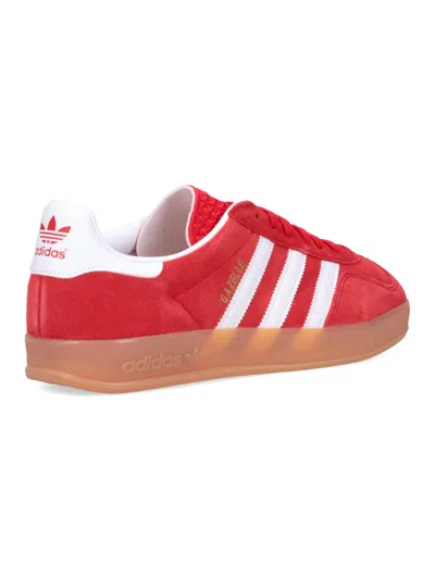 Adidas Originals Gazelle Indoor Sneakers In Red