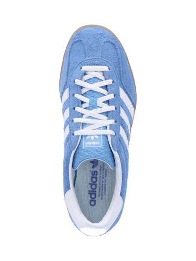 Adidas Originals Gazelle Indoor Sneakers In Cyan Suede In Multi