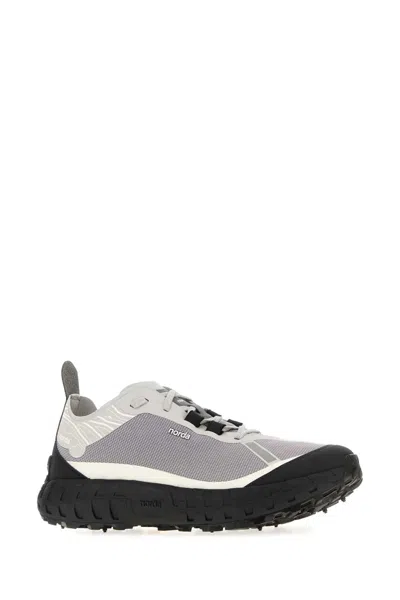 Norda Run Multicolor Canvas 001a Sneakers In Gray