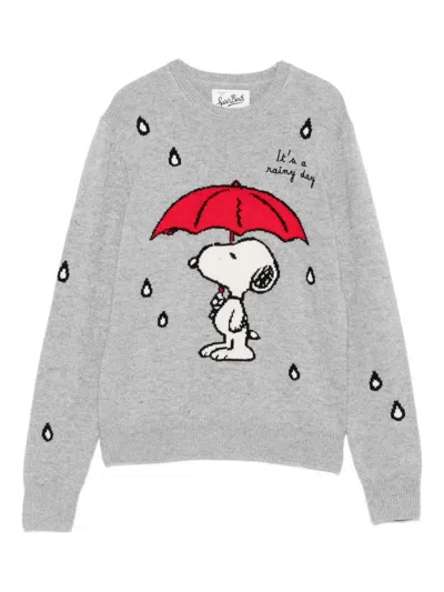 Mc2 Saint Barth Snoopy-motif Sweater In Multi