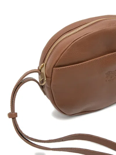 Il Bisonte Rubino Schultertasche In Brown