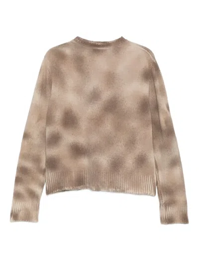 Liska Pullover Mit Spray-effekt In Brown