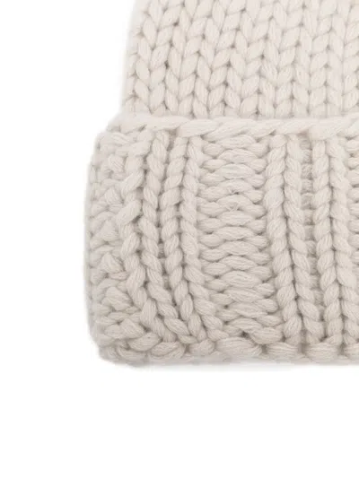 Liska Beanie Mit Zopfmuster In Neutral
