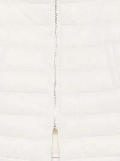 Liska Gesteppte Kapuzenjacke In White