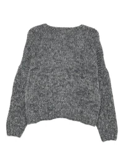 Liska Long-sleeve Cardigan In Multi