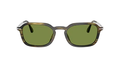 Persol Unisex Sunglass Po3381s In Green