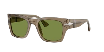 Persol Unisex Sunglass Po3384s In Green