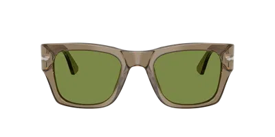 Persol Unisex Sunglass Po3384s In Green