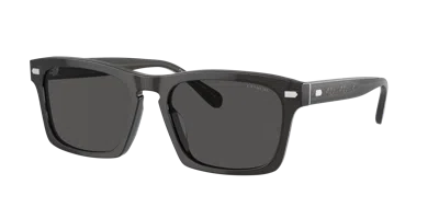 Coach Man Sunglass Hc8397u Cr628 In Black