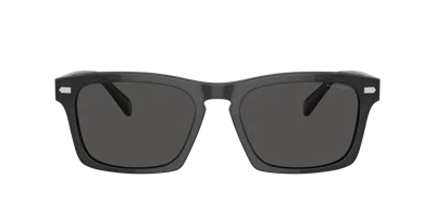 Coach Man Sunglass Hc8397u Cr628 In Black