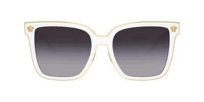 Versace Woman Sunglass Ve2278d In Gray
