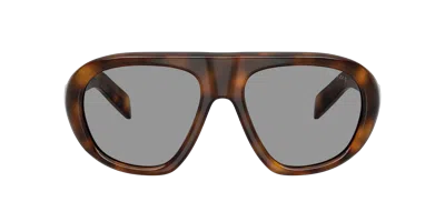 Prada Woman Sunglass Pr C05sf In Brown