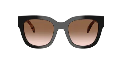 Prada Woman Sunglass Pr C04sf In Brown