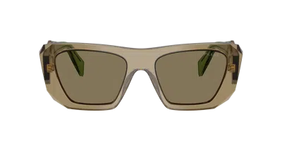 Prada Woman Sunglass Pr B18sf In Brown