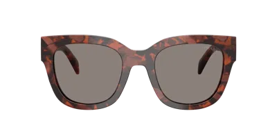 Prada Woman Sunglass Pr C04sf In Gray