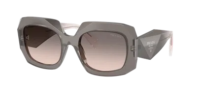 Prada Symbole Oversized-frame Sunglasses