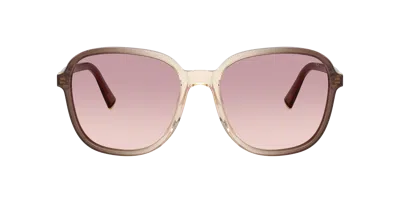 Miu Miu Woman Sunglass Mu B01s In Brown