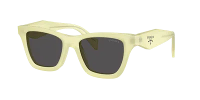 Prada Woman Sunglass Pr C06s In Green