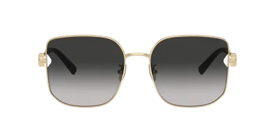 Tiffany & Co Tiffany Grey Gradient Oversized Ladies Sunglasses Tf3105d 6021s4 58 In Gray