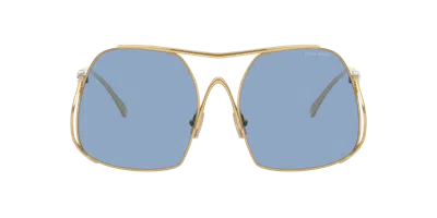 Miu Miu Woman Sunglass Mu A55s In Blue