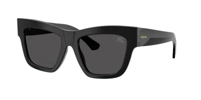 Burberry Woman Sunglass Be4449f In Black