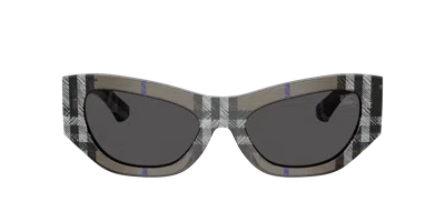 Burberry Woman Sunglass Be4450u In Gray