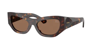 Burberry Woman Sunglass Be4450u In Brown