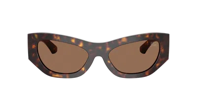 Burberry Woman Sunglass Be4450u In Brown