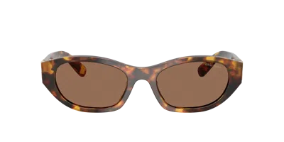 Miu Miu Woman Sunglass Mu A03sf In Brown