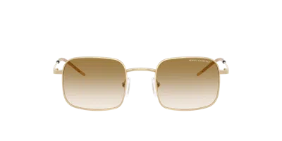 Armani Exchange Woman Sunglass Ax2055s In Gold