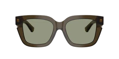 Burberry Woman Sunglass Be4453f In Green