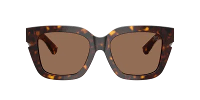 Burberry Woman Sunglass Be4453f In Brown