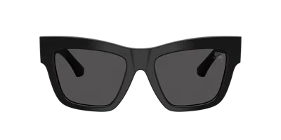 Burberry Woman Sunglass Be4449f In Black