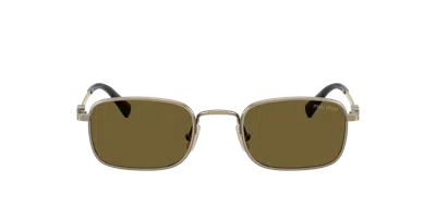 Miu Miu Woman Sunglass Mu A53s In Brown