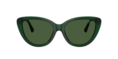 Burberry Woman Sunglass Be4457f In Green