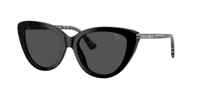 Burberry Woman Sunglass Be4457f In Black