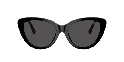 Burberry Woman Sunglass Be4457f In Black