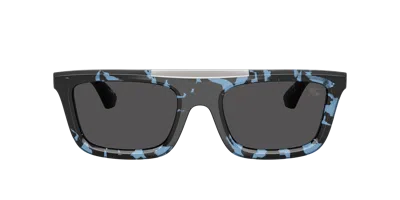 Burberry 54mm Rectangular Sunglasses In Multi