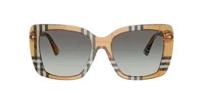 Burberry Woman Sunglass Be4456 In Multi