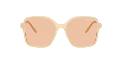 Armani Exchange Woman Sunglass Ax4163sf In Brown