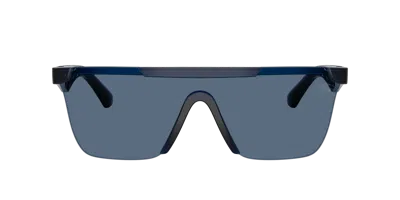 Burberry Unisex Sunglass Be4480d In Blue