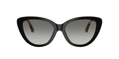 Burberry Woman Sunglass Be4457f In Gray