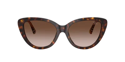 Burberry Woman Sunglass Be4457f In Brown