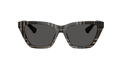Burberry Woman Sunglass Be4468f In Black