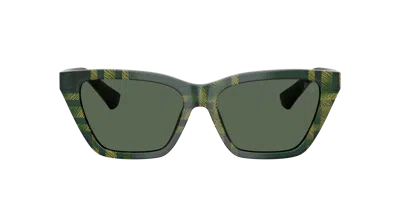 Burberry Woman Sunglass Be4468f In Green