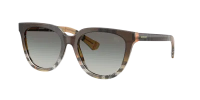 Burberry Woman Sunglasses Be4469f In Gray