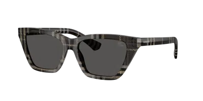 Burberry Woman Sunglass Be4468f In Gray