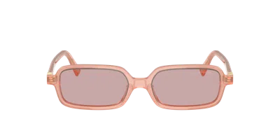 Miu Miu Woman Sunglass Mu 11zs In Pink