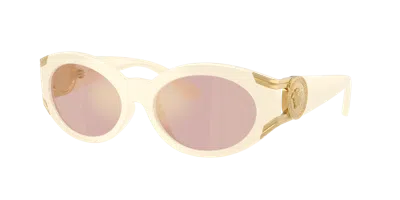 Versace Woman Sunglass Ve4503u In Neutral